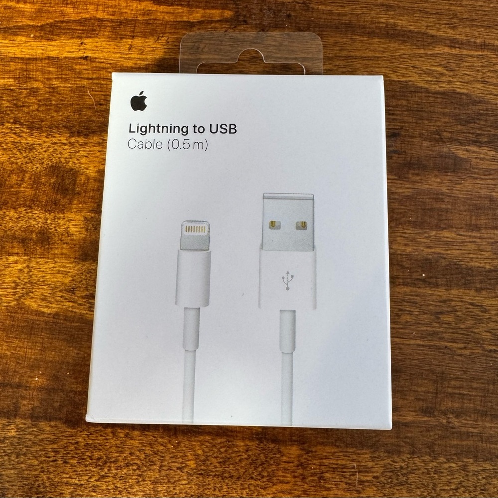 Apple Lightning to USB Cable - White